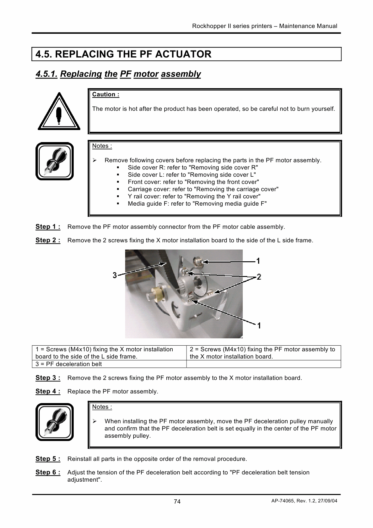 MUTOH RockHopper II Service Manual-2